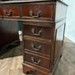 Vintage Mahogany Pedestal Desk7