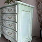Vintage French Style Chest of Drawers - Hand Painted Mint Green