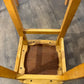 Mid-Century Set of Four Oak Stools