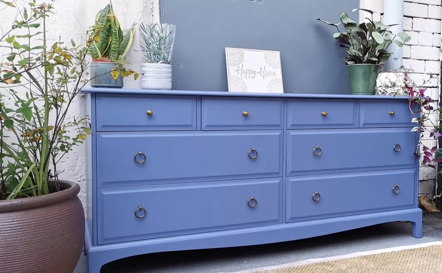 Stag Minstrel Captains Chest Lilac Sideboard