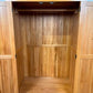 Modern Oak Two Door Wardrobe – Compact Hanging Wardrobe