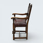 8 Old Charm Dining Chairs Studded Leather Upholstery Light Oak FREE UK Delivery*