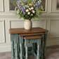 Vintage Old Charm Priory Collection Nest of Three Tables