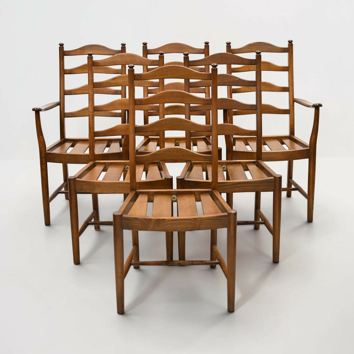 6 Ercol Dining Chairs Penn Range Golden Dawn Finish #823(A) FREE UK Delivery*