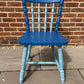 Colourful kitchen chairs