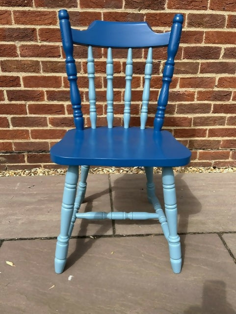 Colourful kitchen chairs