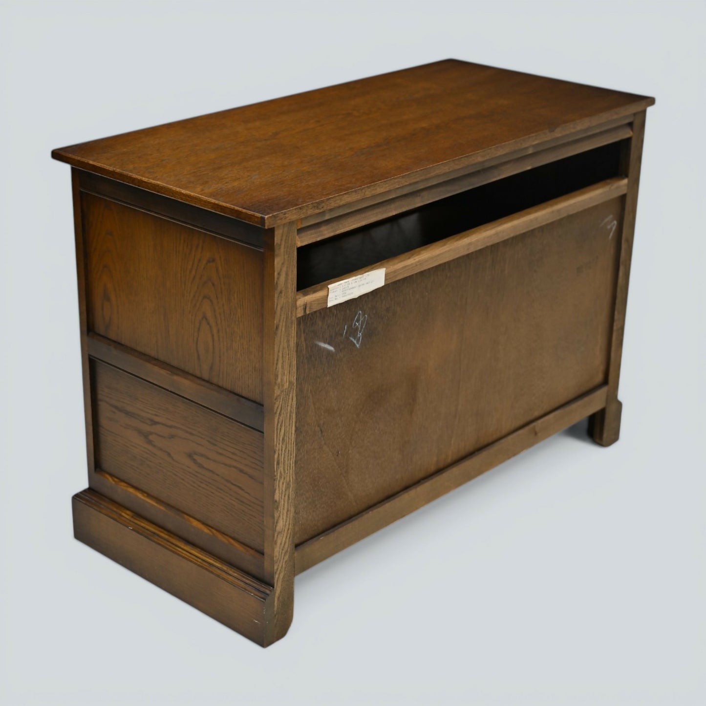 Old Charm TV Stand Music Entertainment/Cabinet Light Oak #2265 FREE UK Delivery