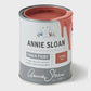 Vintage Sideboard in Annie Sloan Paprika Red – Hand Painted Storage Cabinet