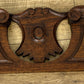 Pediment Antique French Style Oak Hand Carved Decorative Crest LOT 6172