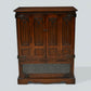 Old Charm TV Video Cabinet Warwick Range Tudor Brown Model 2317 FREE UK Delivery