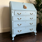 Blue Vintage Writing Bureau