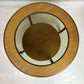 Vintage Remploy Teak Coffee Table Glass Top Round Mid Century Side Table 58.5cm