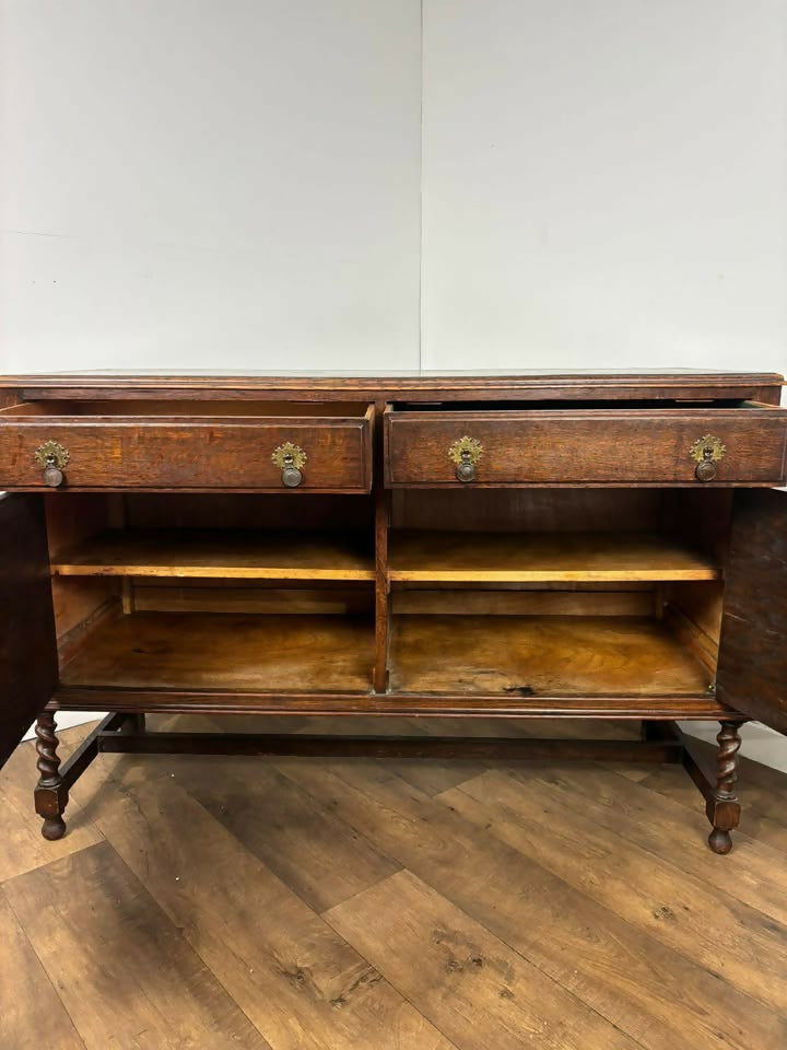 Vintage Oak Sideboard