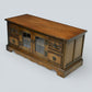 Old Charm Entertainment Cabinet TV Stand Model 2346 Light Oak FREE UK Delivery