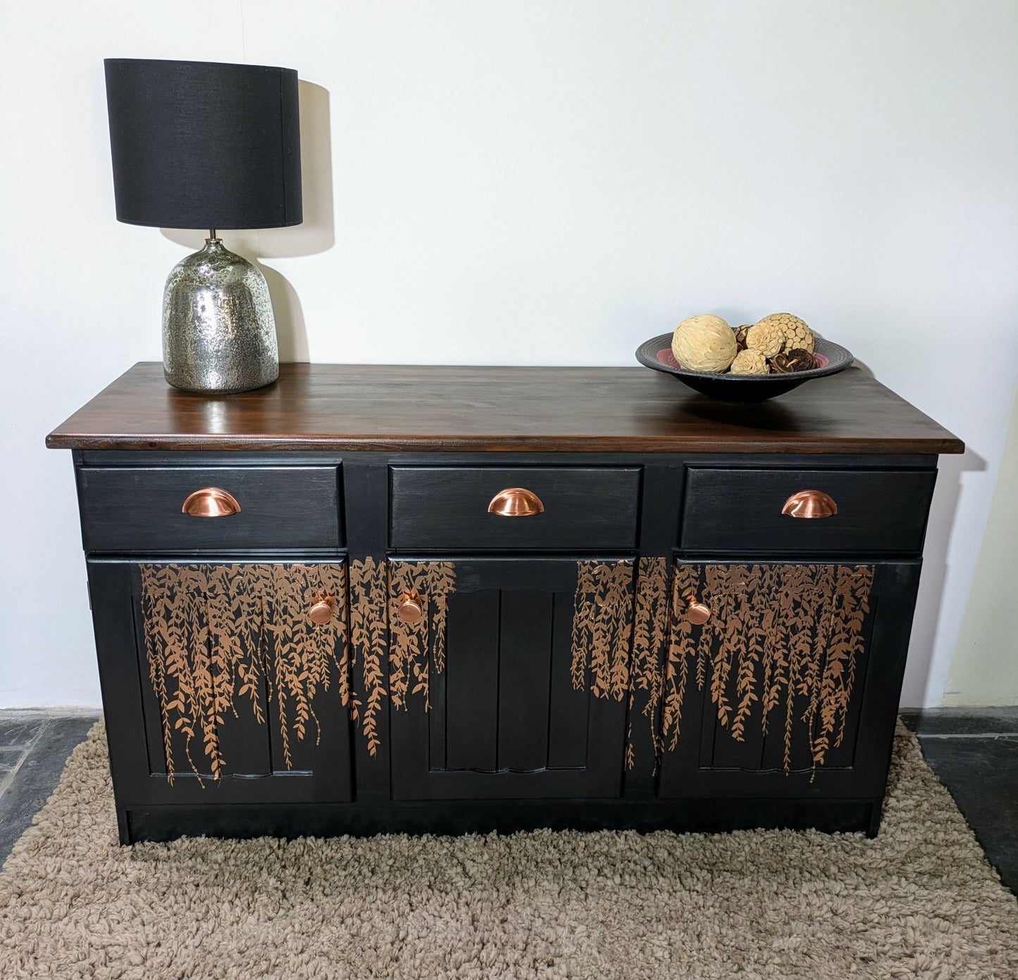 Gold Leaf Dresser