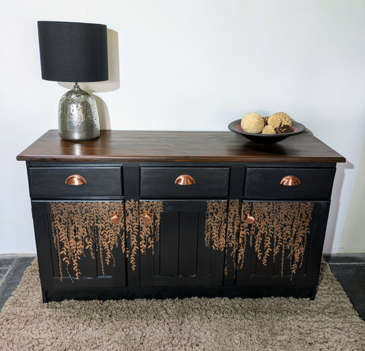 Gold Leaf Dresser
