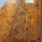 Antique Mahogany D End Table