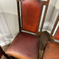 Vintage Set Of Four Oak Dining Chairs