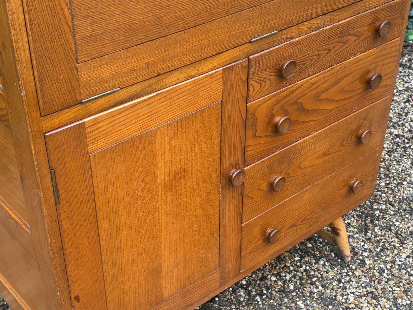 Vintage Drinks Cocktail Cabinet 1950's Ercol 330 Serving Cabinet