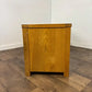 Contemporary Light Oak Flat TV Cabinet / Media Unit