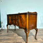 Vintage Queen Anne Style Figured Walnut Sideboard55