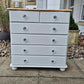 Stunning pine vintage chest of drawers