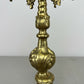 Candelabra Vintage French Style Brass Five Arm Ornate Candle Holder LOT 6423