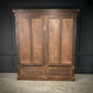 Vintage Victorian Mahogany Glazed Bookcase