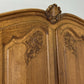 Wardrobe Vintage French Louis XVI Style Oak Four Door Carved Armoire LOT 6398