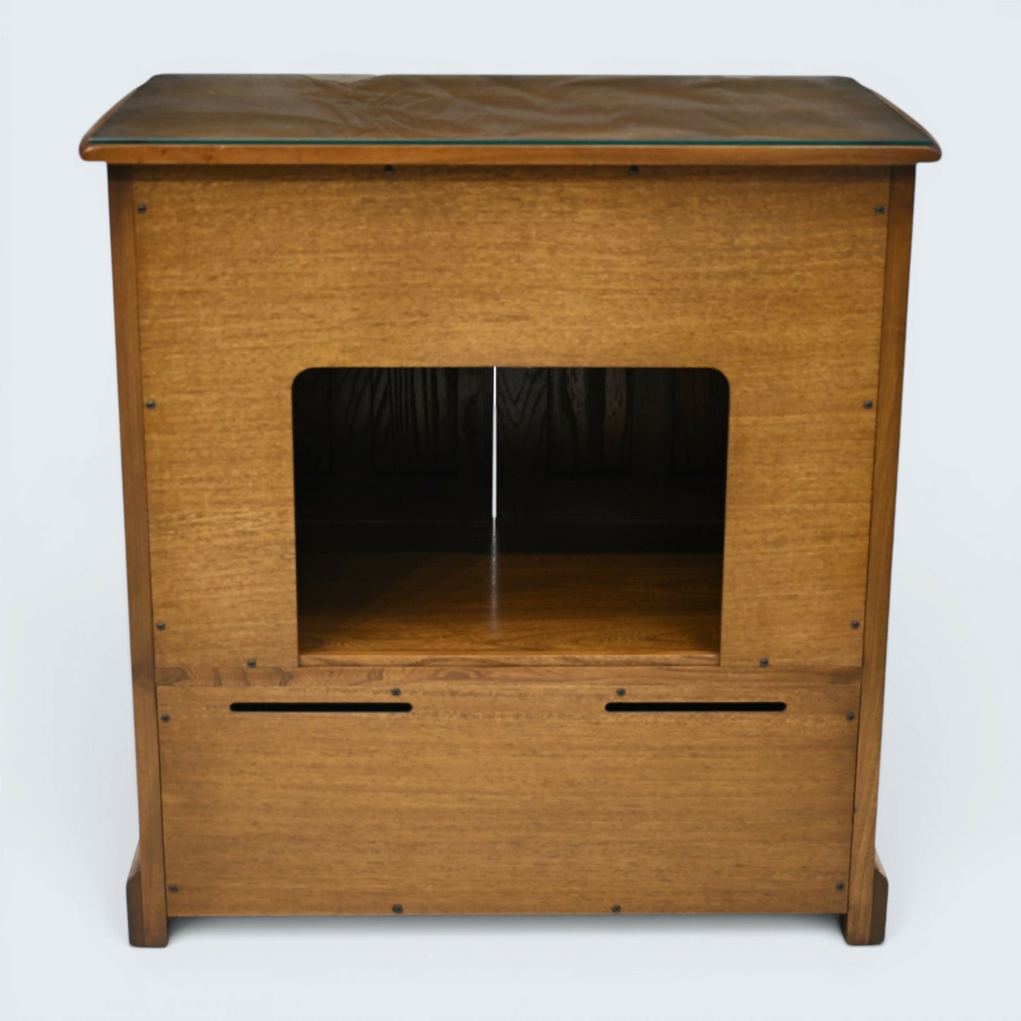 Ercol Mural TV Video Cabinet Golden Dawn Hideaway Doors Model 839 FREE Delivery*