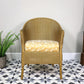 Lloyd Loom Lusty Woven Chair 1950s with Rare Sprung Seat