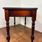Edwardian Red Walnut Ladies Writing Table