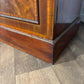 Edwardian Crossbanded Mahogany Triple Fitted Compactum