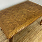 Dining Table Vintage French Louis XVI Carved Oak Extendable Table LOT 6357