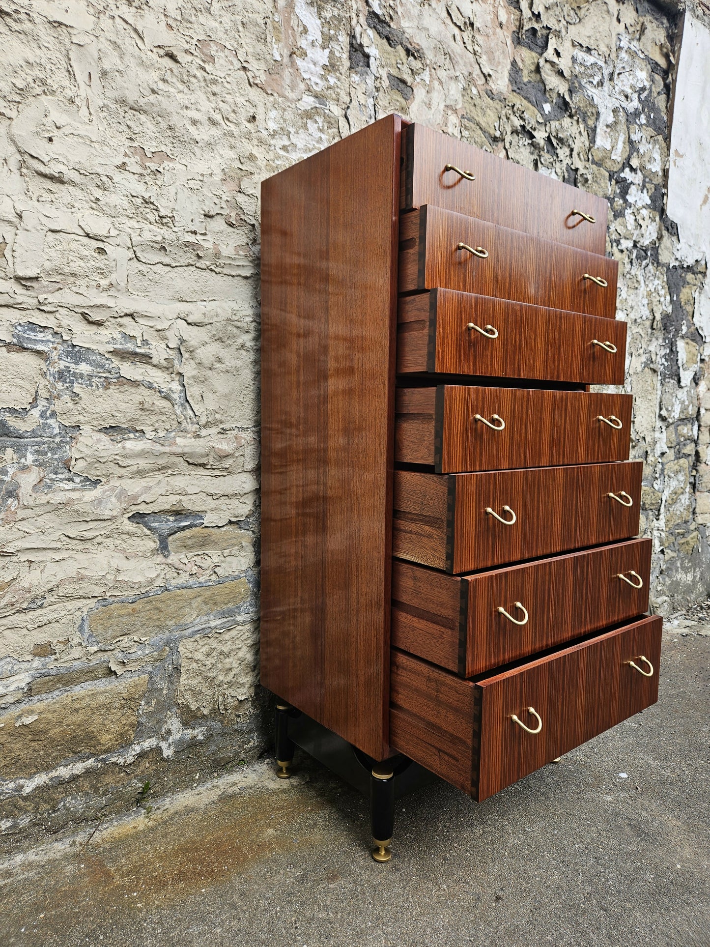 G Plan Chest Of Drawers Librenza Range Seven Drawers In Teak And Tola Wood