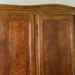 Wardrobe Vintage French Louis Oak Triple Door Carved Armoire Cabinet LOT 6537