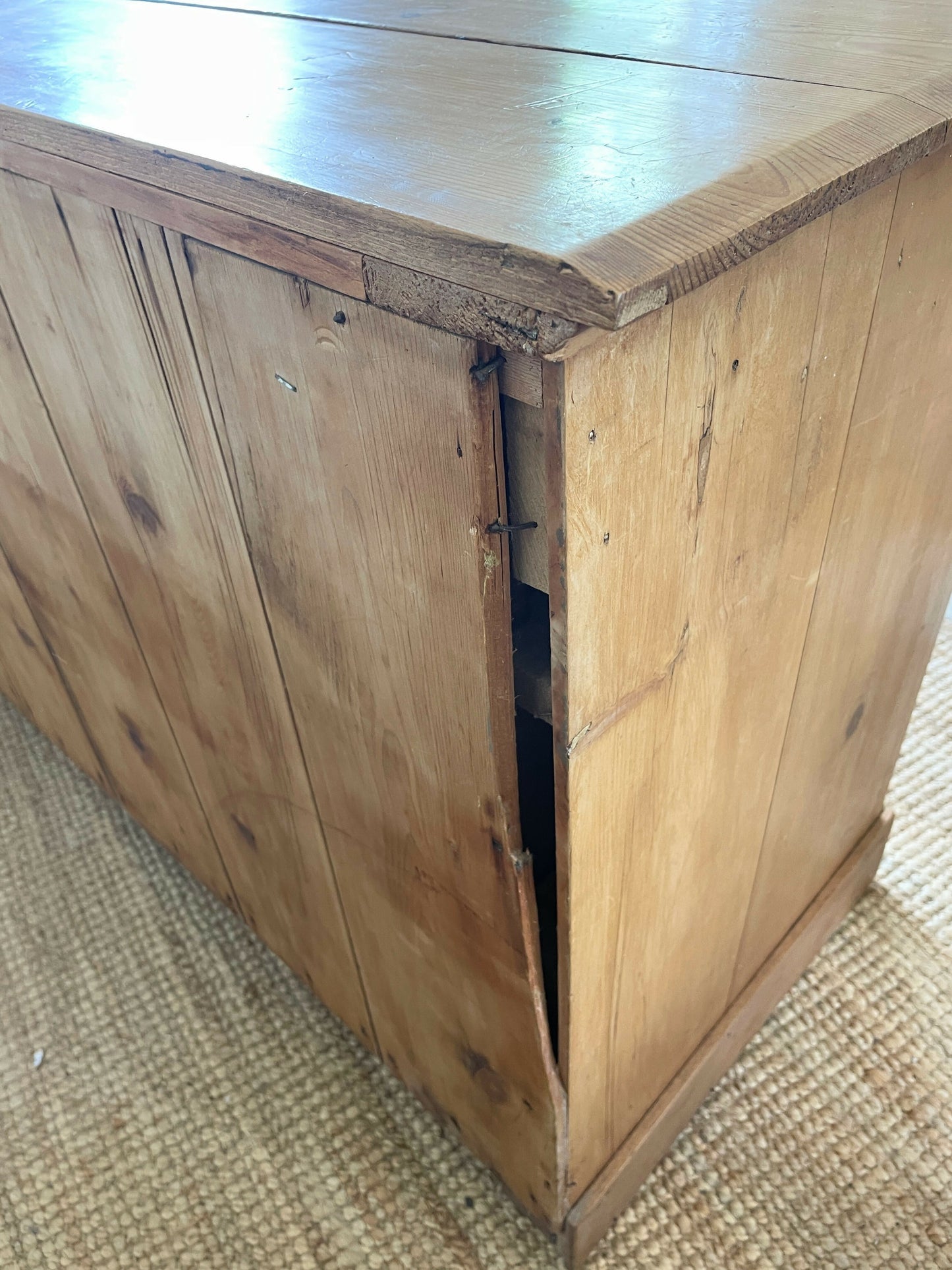 Vintage Pine Chest Of Drawers