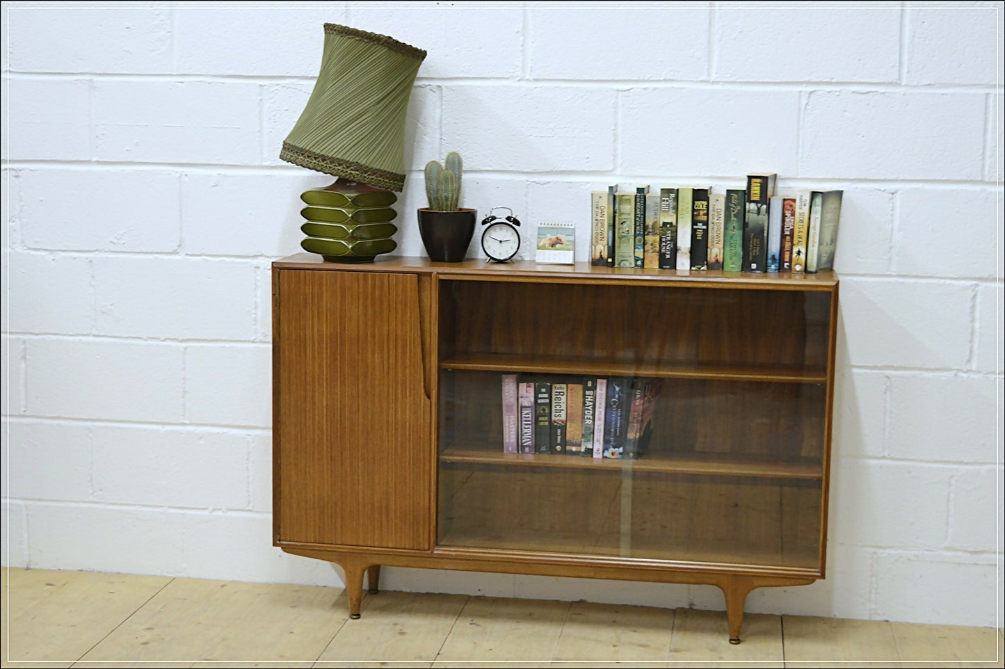 Mcintosh Vintage Sideboard Bookcase Teak mid century danish