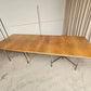 Vintage Late Mid Century Conference Boardroom Modernist Scandi Dining Table R917