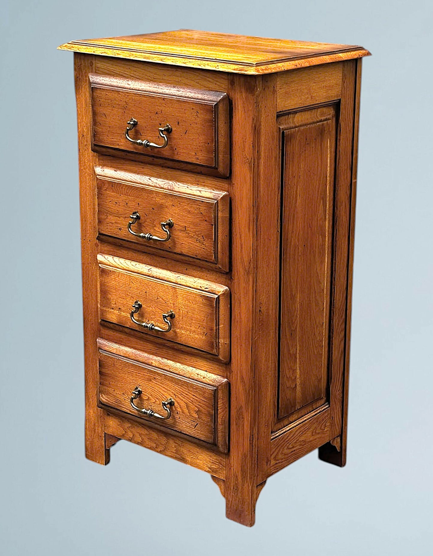 Neat Oak Chest of Drawers In The French Influence