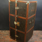 Large Vintage Storage Trunk by Goyard with Key