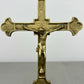 Crucifix Vintage French Style Standing Religious Cross Jesus Christ LOT 6430
