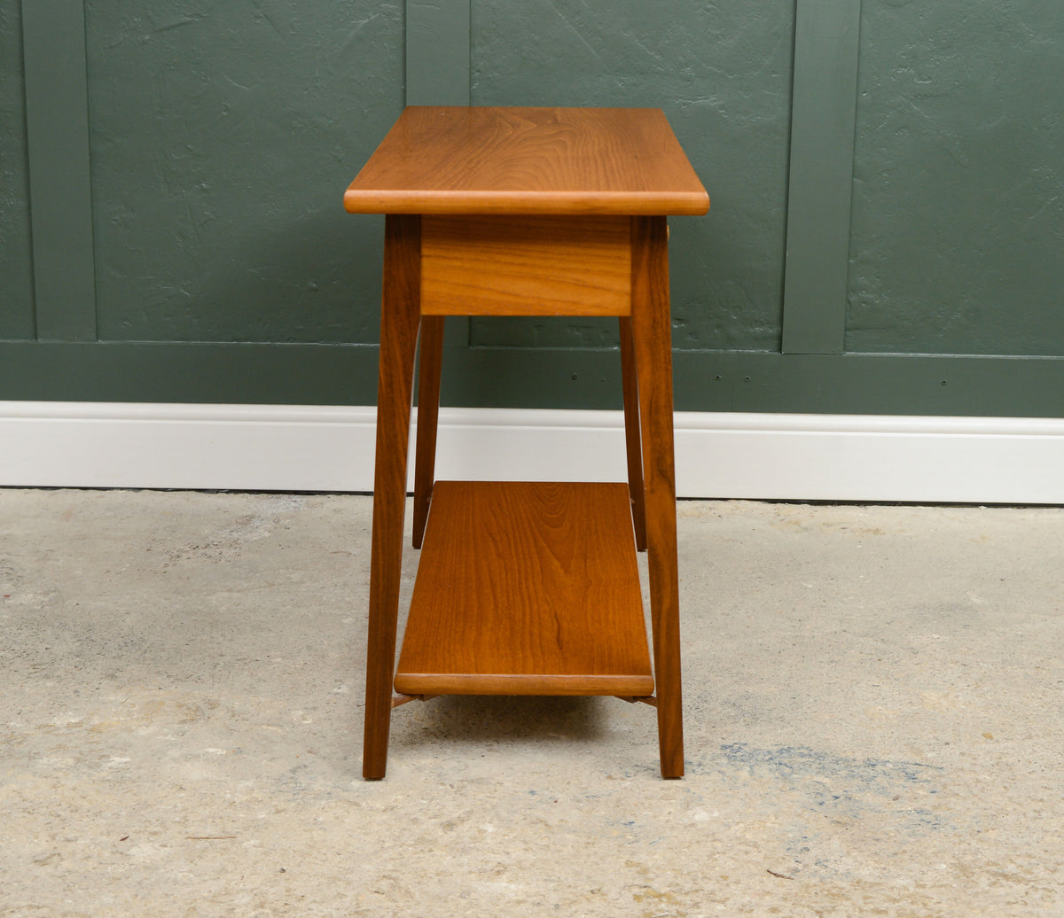 Mid Century Style Console Table with Drawers