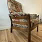 Vintage Ercol Saville Low Back Easy Chair Mid Century Ercol Arm Chair