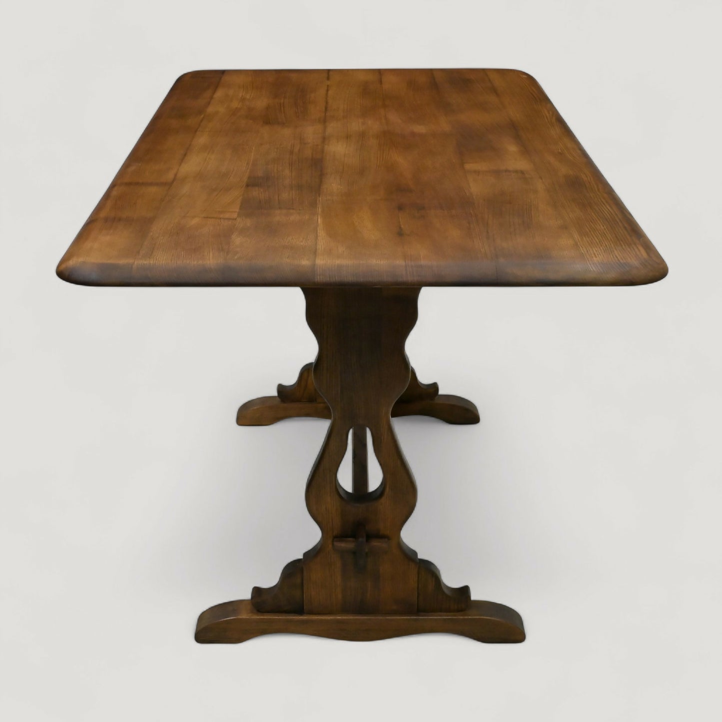 Vintage Oak Country Kitchen Table Refectory Style Refinished FREE UK Delivery. SBR10934/1209E