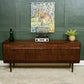 Mid Century Long John Sideboard with Drinks Cupboard