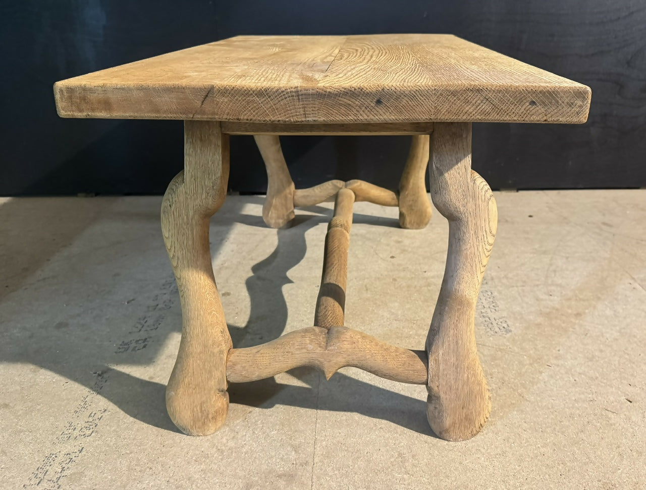 French Bleached Oak Coffee Table