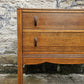 Vintage Chest Of Drawers Oak Two Drawer Cabinet