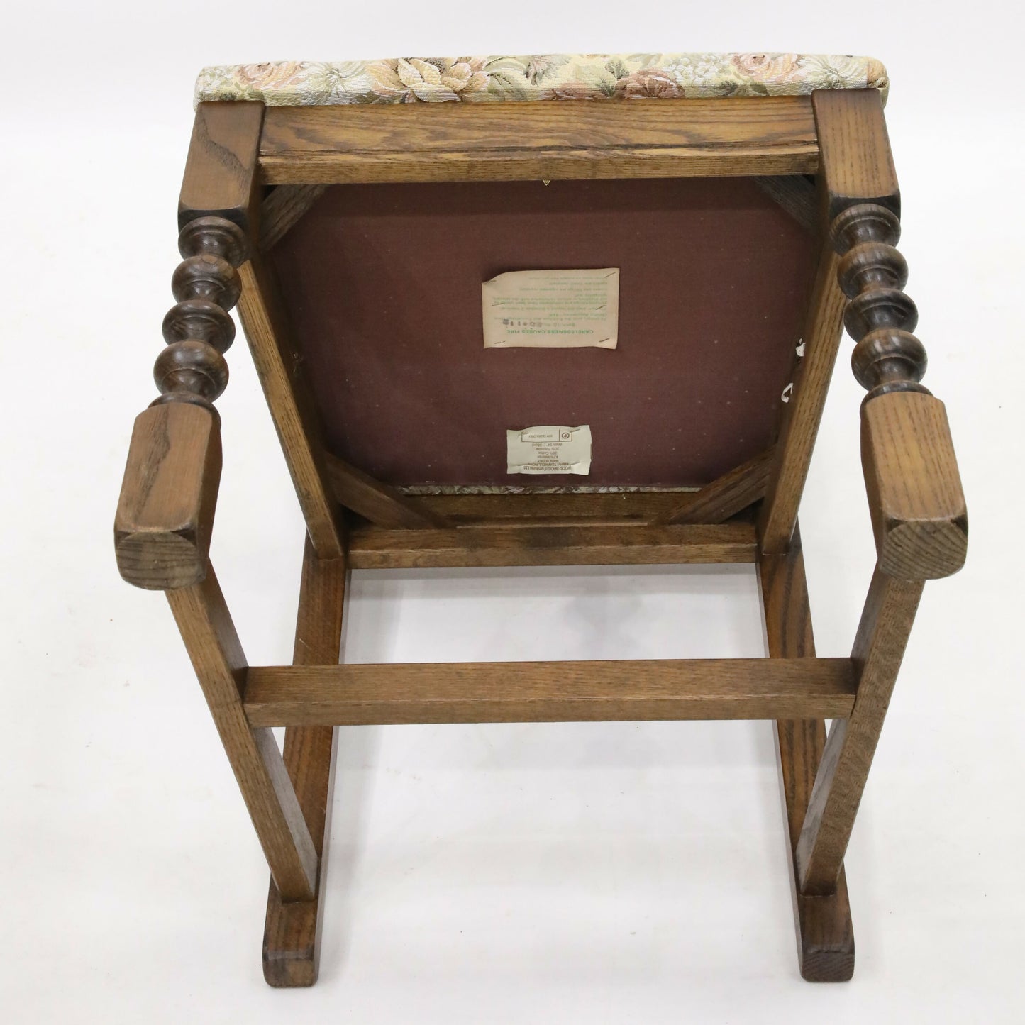 4 Yorke Old Charm Dining Chairs Including Tonwell Rose Fabric FREE UK Delivery. SBR9644/0910D