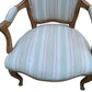 Louis XVI style vintage carved arm chairs